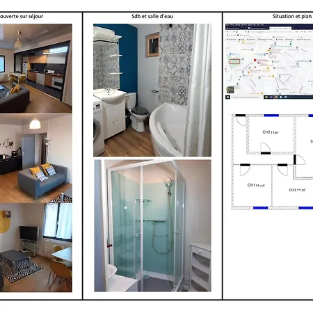 بيت ضيافة Maison 3 A 10 Min Rouen Centre